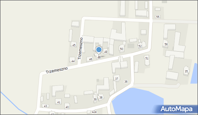 Trzemeszno, Trzemeszno, 48, mapa Trzemeszno