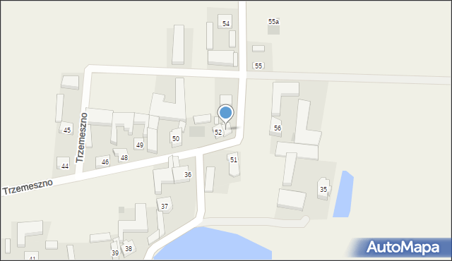 Trzemeszno, Trzemeszno, 53, mapa Trzemeszno