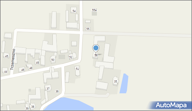 Trzemeszno, Trzemeszno, 56, mapa Trzemeszno