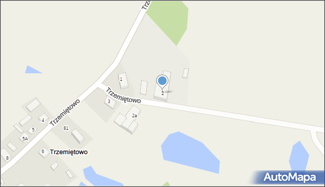 Trzemiętowo, Trzemiętowo, 2, mapa Trzemiętowo