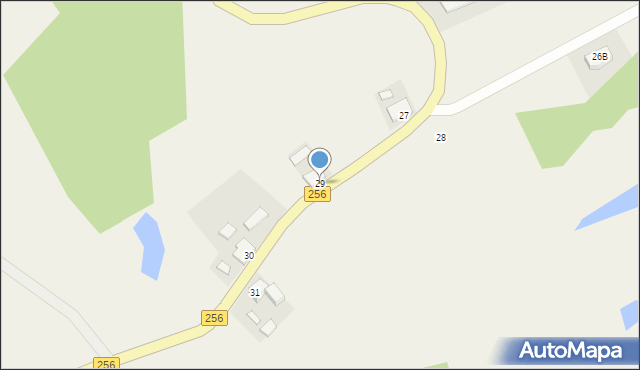 Trzęsacz, Trzęsacz, 29, mapa Trzęsacz