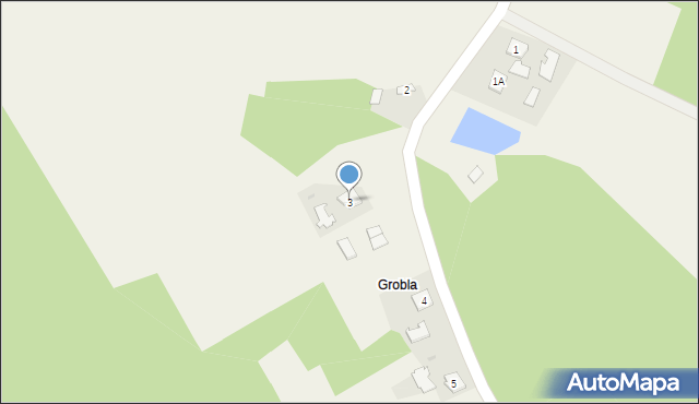 Trześń, Trześń, 3, mapa Trześń