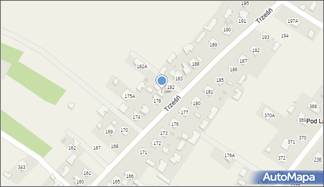 Trześń, Trześń, 179, mapa Trześń