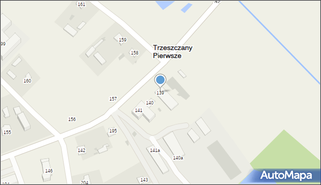 Trzeszczany Pierwsze, Trzeszczany Pierwsze, 139, mapa Trzeszczany Pierwsze