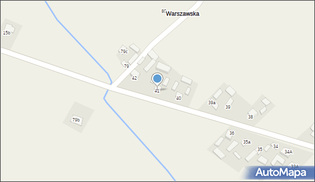 Trzeszków, Trzeszków, 41, mapa Trzeszków