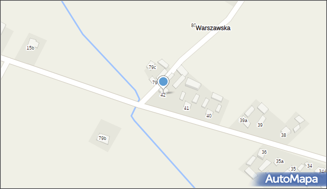 Trzeszków, Trzeszków, 42, mapa Trzeszków