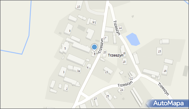 Trzeszyn, Trzeszyn, 6, mapa Trzeszyn