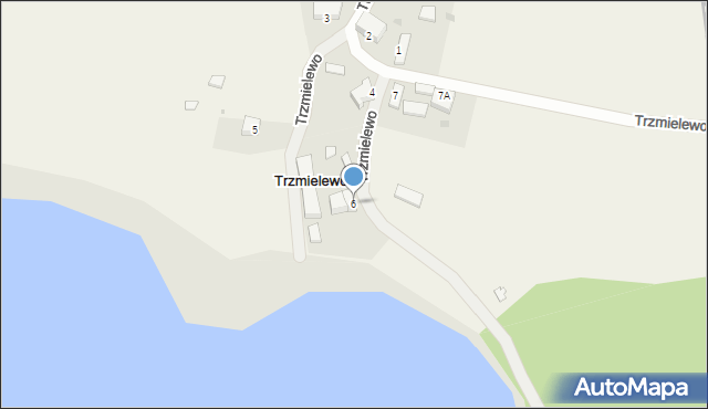 Trzmielewo, Trzmielewo, 6, mapa Trzmielewo