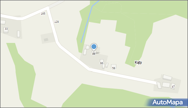 Trzycierz, Trzycierz, 88, mapa Trzycierz