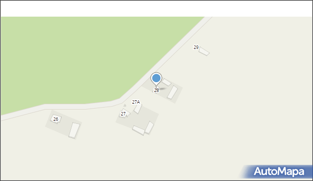 Trzydnik Duży-Kolonia, Trzydnik Duży-Kolonia, 28, mapa Trzydnik Duży-Kolonia