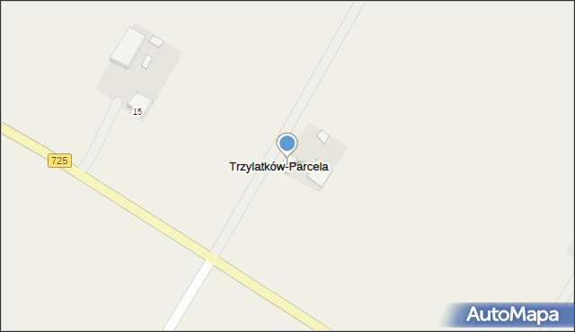 Trzylatków-Parcela, Trzylatków-Parcela, 16, mapa Trzylatków-Parcela