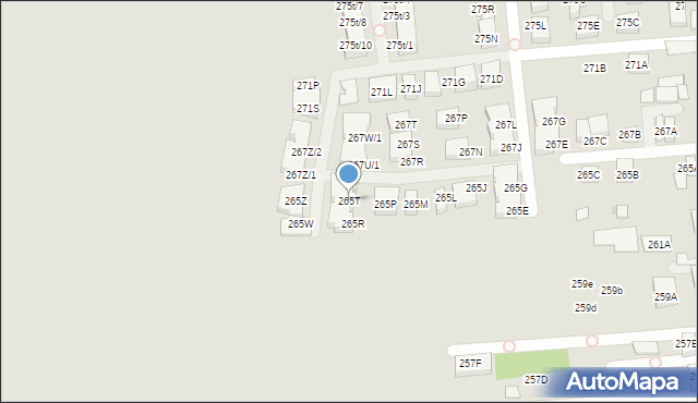 Warszawa, Trakt Lubelski, 265T, mapa Warszawy