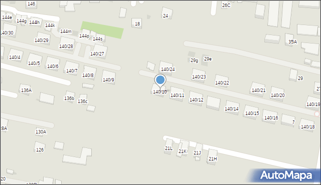 Warszawa, Trakt Lubelski, 140/10, mapa Warszawy