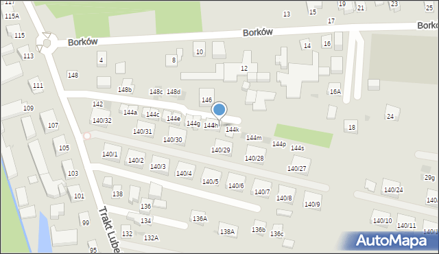 Warszawa, Trakt Lubelski, 144j, mapa Warszawy