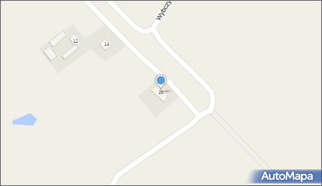 Wybczyk, Trybowskiego Zygmunta, ks., 16, mapa Wybczyk