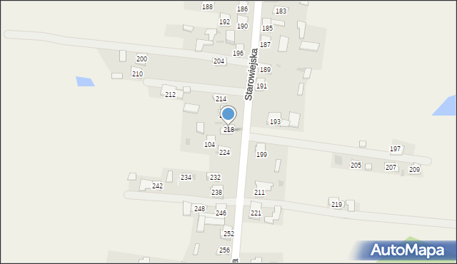 Żurada, Trzecia Kolonia, 99, mapa Żurada