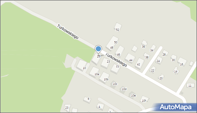 Bochnia, Turkowskiego Mariana, gen., 25, mapa Bochni