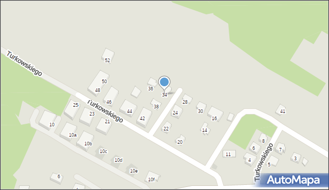 Bochnia, Turkowskiego Mariana, gen., 34, mapa Bochni