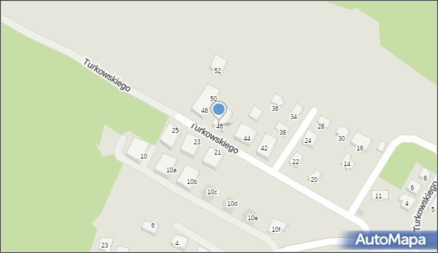 Bochnia, Turkowskiego Mariana, gen., 46, mapa Bochni