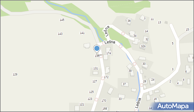 Bolechowice, Turystyczna, 135, mapa Bolechowice