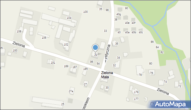 Bolechowice, Turystyczna, 21, mapa Bolechowice