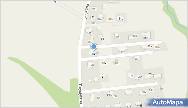 Bolechowice, Turystyczna, 84, mapa Bolechowice