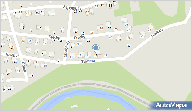 Głuchołazy, Tuwima Juliana, 17, mapa Głuchołazy