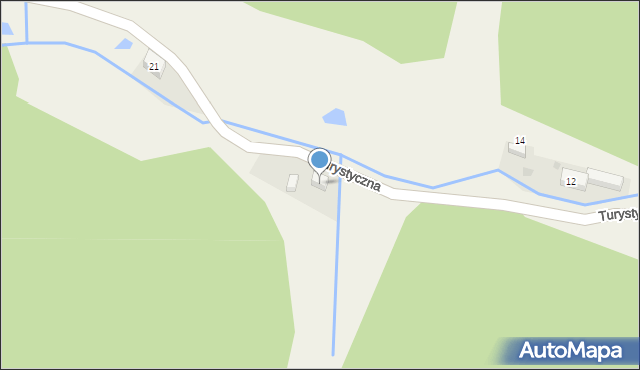 Grzmiąca, Turystyczna, 19, mapa Grzmiąca