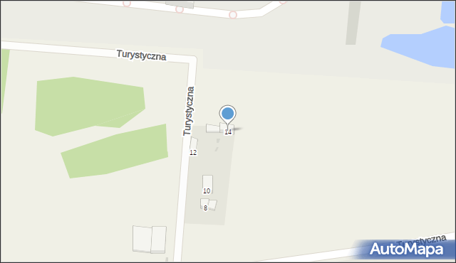 Jarosty, Turystyczna, 14, mapa Jarosty