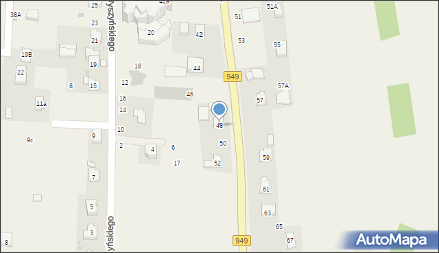 Jawiszowice, Turystyczna, 48, mapa Jawiszowice