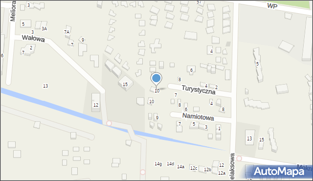 Karwia, Turystyczna, 10, mapa Karwia