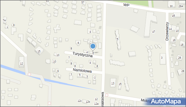 Karwia, Turystyczna, 2, mapa Karwia