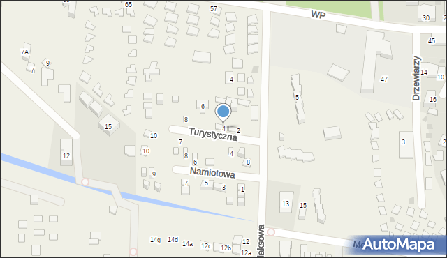 Karwia, Turystyczna, 4, mapa Karwia