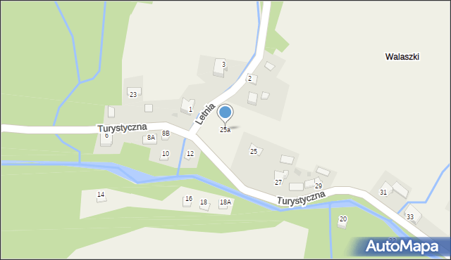 Kocierz Rychwałdzki, Turystyczna, 25a, mapa Kocierz Rychwałdzki