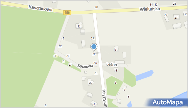 Krzeczów, Turystyczna, 2F, mapa Krzeczów