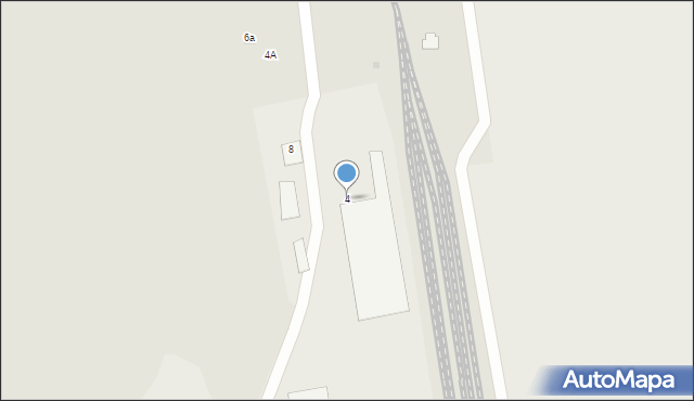 Ostrołęka, Turskiego Tomasza, gen., 4, mapa Ostrołęka
