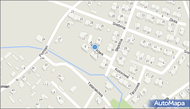 Ostrołęka, Turkusowa, 5, mapa Ostrołęka