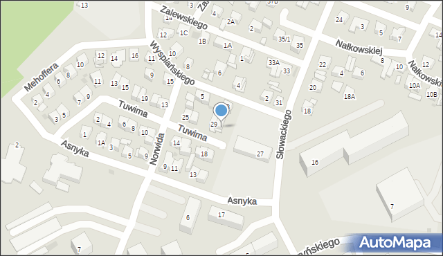 Płock, Tuwima Juliana, 31, mapa Płock