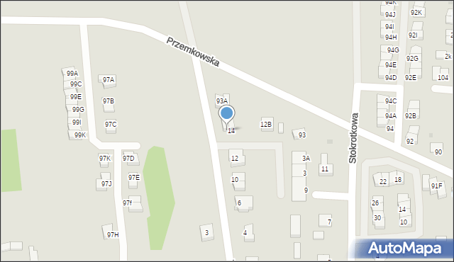 Polkowice, Tulipanowa, 16, mapa Polkowice