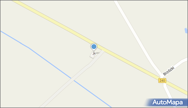 Przysiersk, Tucholska, 25, mapa Przysiersk