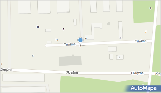 Strzebielino, Tuwima Juliana, 3, mapa Strzebielino