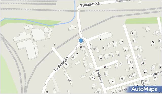 Tarnów, Tuchowska, 46, mapa Tarnów