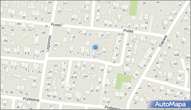 Tomaszów Mazowiecki, Tulipanowa, 17, mapa Tomaszów Mazowiecki