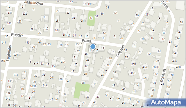 Tomaszów Mazowiecki, Tulipanowa, 46a, mapa Tomaszów Mazowiecki