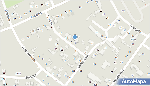 Tomaszów Mazowiecki, Tuwima Juliana, 4, mapa Tomaszów Mazowiecki