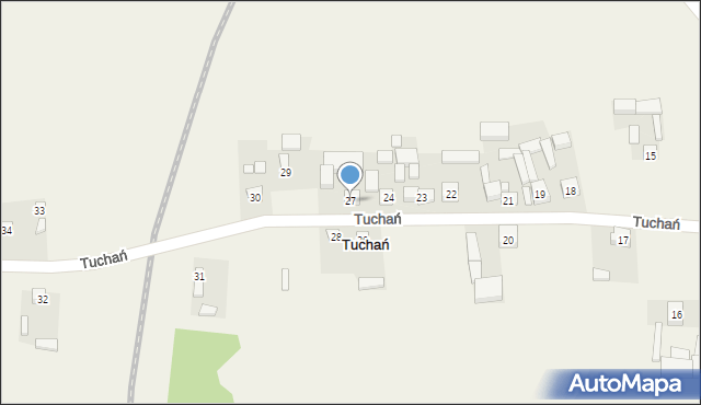 Tuchań, Tuchań, 27, mapa Tuchań