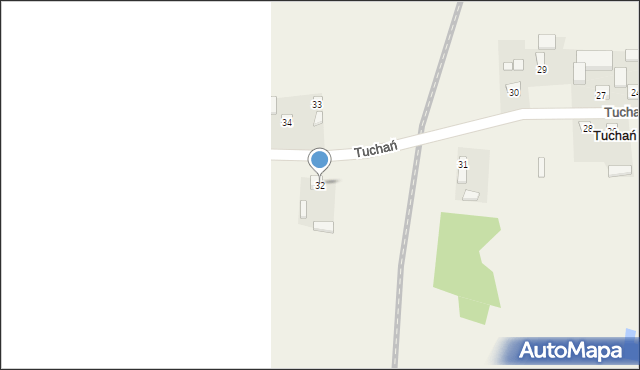 Tuchań, Tuchań, 32, mapa Tuchań