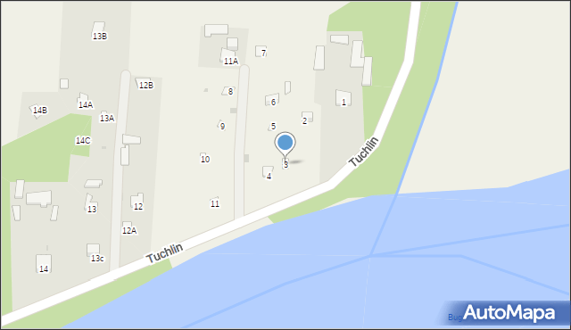 Tuchlin, Tuchlin, 3, mapa Tuchlin