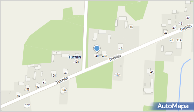 Tuchlin, Tuchlin, 48, mapa Tuchlin