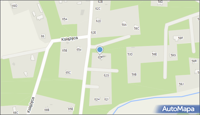 Tuchlin, Tuchlin, 62F, mapa Tuchlin